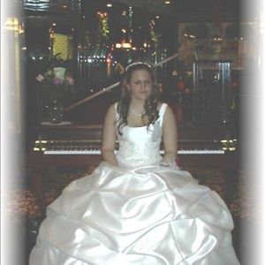 Wedding Gown with Beading & Lace